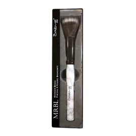 The Crème Shop CREME SHOP MRBL Bronzer Brush Soft Bristles Ergonomic Marble Handle White Black