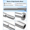 HUQUZN 3/16" Invisible Cable Railing Tensioner Kit for 2"x2" Wood