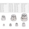 50Pcs Stainless Steel Acorn Cap Nut, Hex Dome Cap Assortment