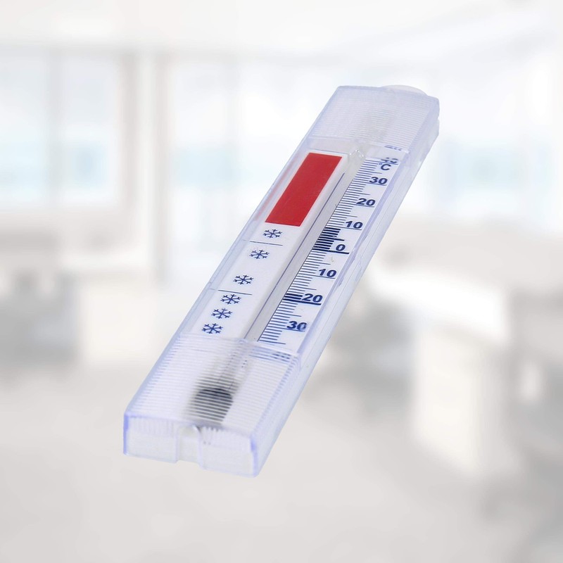 Lantelme 4884 Analogue Fridge Thermometer with Hook Thermometer for Freezer