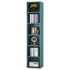 LITTLE TREE 70.9 Inch Tall Narrow Bookcase, Corner Bookshelf 6