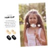 FRCOLOR 4sets Hair Styling Tool Hair Pad Clip for Women
