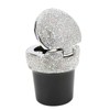 StylishCar Ashtray, Smokeless Container with LED Indicator Light - Universal,