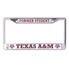 Texas A&M Aggies Former Student (Alumni) Chrome License Plate Frame