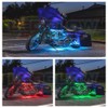 LEDGlow 6pc Advanced Million Color LED Motorcycle Accent Underlow Light