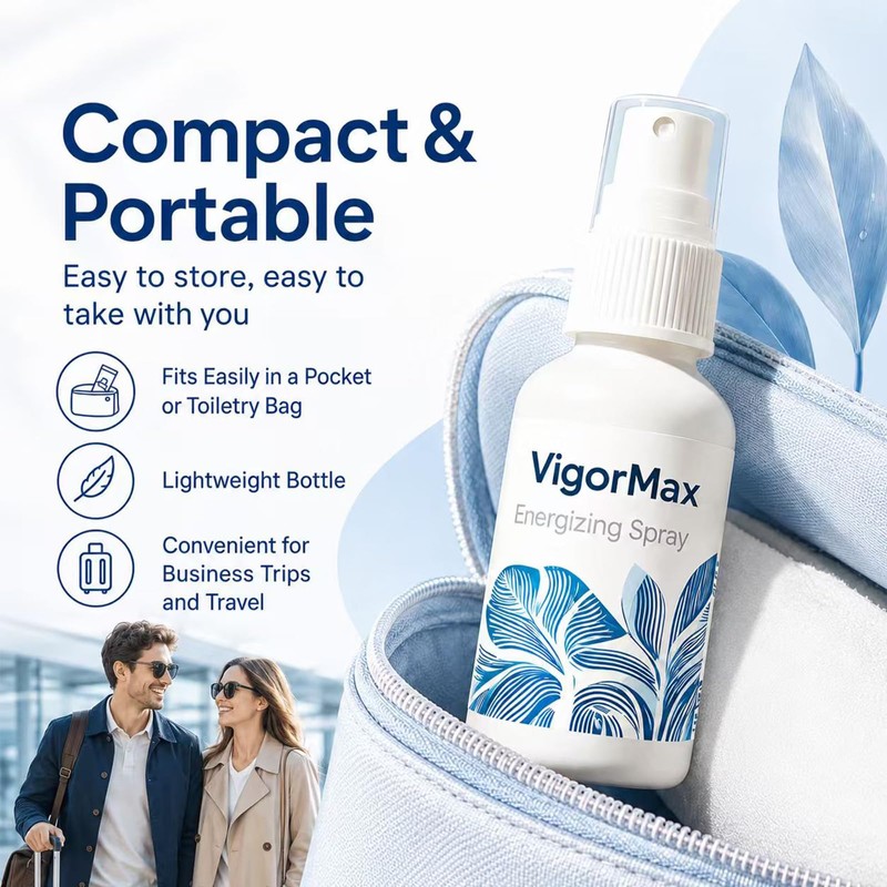 VigorMax Spray, VigorMax Seaweed Energizing Spray for Men, Fast-Acting Formula