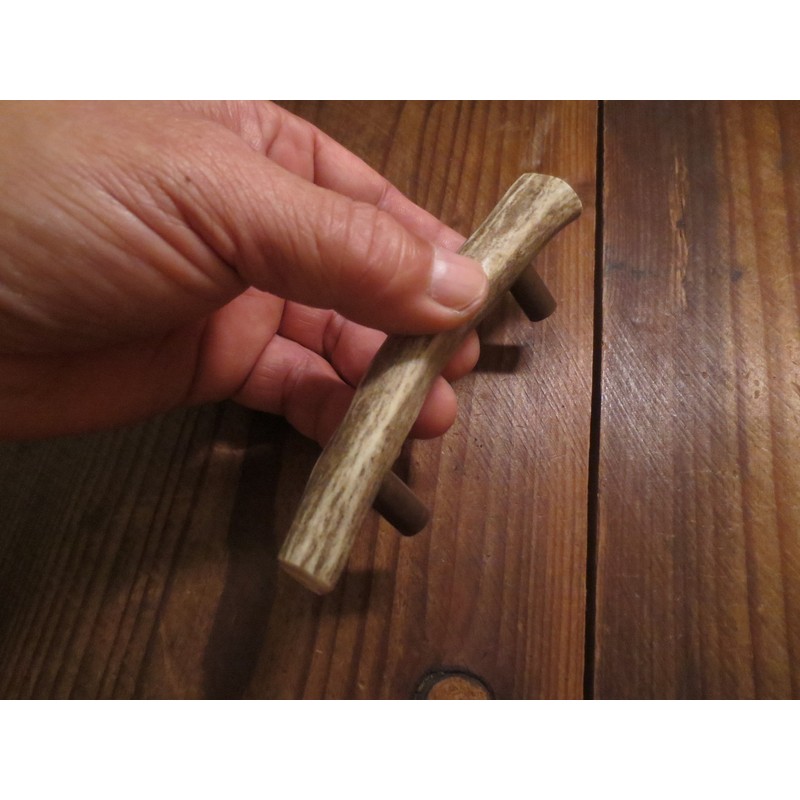 Real 5 inch Deer Antler Drawer Pull Handle Cabinet Hardware