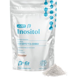 B-FIT B Just Inositol - Myo Inositol y D-Chiro Inositol Fórmula 40:1 - Suministro para 1 Mes 30 Servicios - Alta Biodisponibilidad - Sin Aditivos - 100% Puro - Empaque Ecológico Bottle-free
