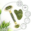 OHYER Face Roller Face Massager Gua Sha Stone Jade Roller