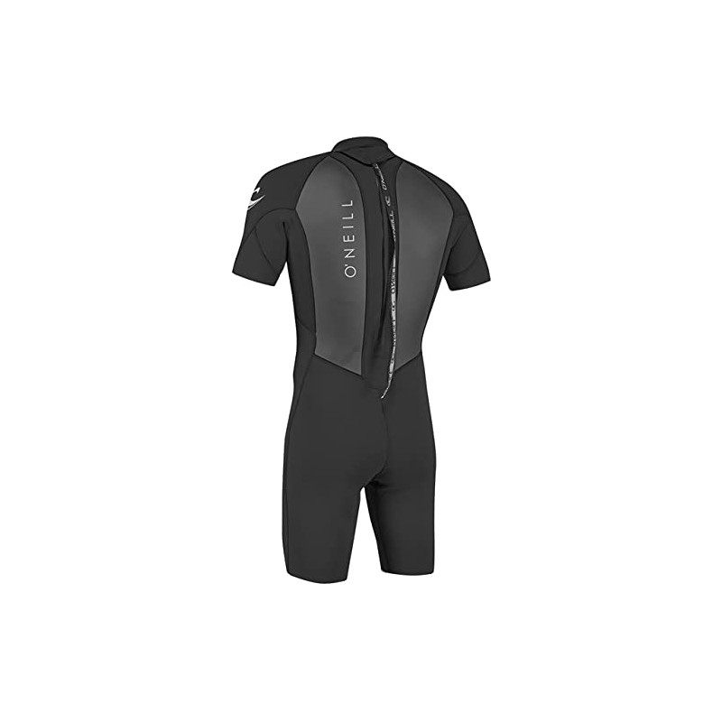 O'Neill Men's Reactor-2 2mm Back Zip Short Sleeve Spring Wetsuit,