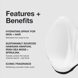 Paul Mitchell Awapuhi Moisture Mist, Hydrating Spray For Hair + Skin, Instantly Refreshes, 8.5 fl oz