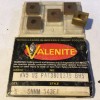 Valenite Lot Of 10 Valenite Carbide Inserts, SNMM 543ER, Grade