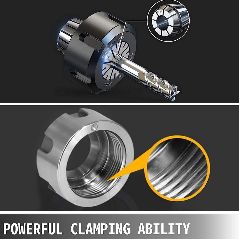 3PCS Collet Set CNC ERG16 Series Chuck Spring Collet Engraving