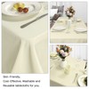 8 Pack Beige Tablecloth 60 x 102 Inch Rectangular Tablecloths