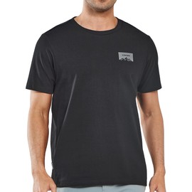 NORTHYARD Men's Heavyweight Cotton T-Shirts Crewneck Short Sleeve Fashion Casual Shirts for Men Black M