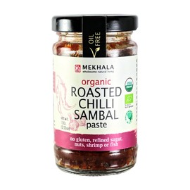 Mekhala Organic South East Asian Cooking Pastes 3.53oz (Roasted Chilli Sambal, 1)