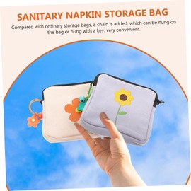 FOMIYES 4 Piezas Bolsa De Almacenamiento De Servilletas Sanitarias Bolsas De Toallas Sanitarias Bolsas De Toallas Sanitarias Bolsas De Almacenamiento Multifunción Bolsas De Toallas