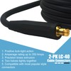 2 Pack LC-40 Welding Leads Quick Connector, Welding Cable Connectors,