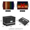 ZOOPIP Fireproof File Box with Lock, 5200°F Document Box Storage