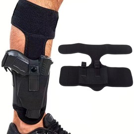 AAIHUA Hidden Carry Ankle Holster for Men Women,Universal Right Left Hand Gun Holster Compatible with Glock 42/27/26 S&W M&P Shield9mm RLCP380 Sig-sauerP365/P320 cz75 Taurus g2c Leg Gun Holster