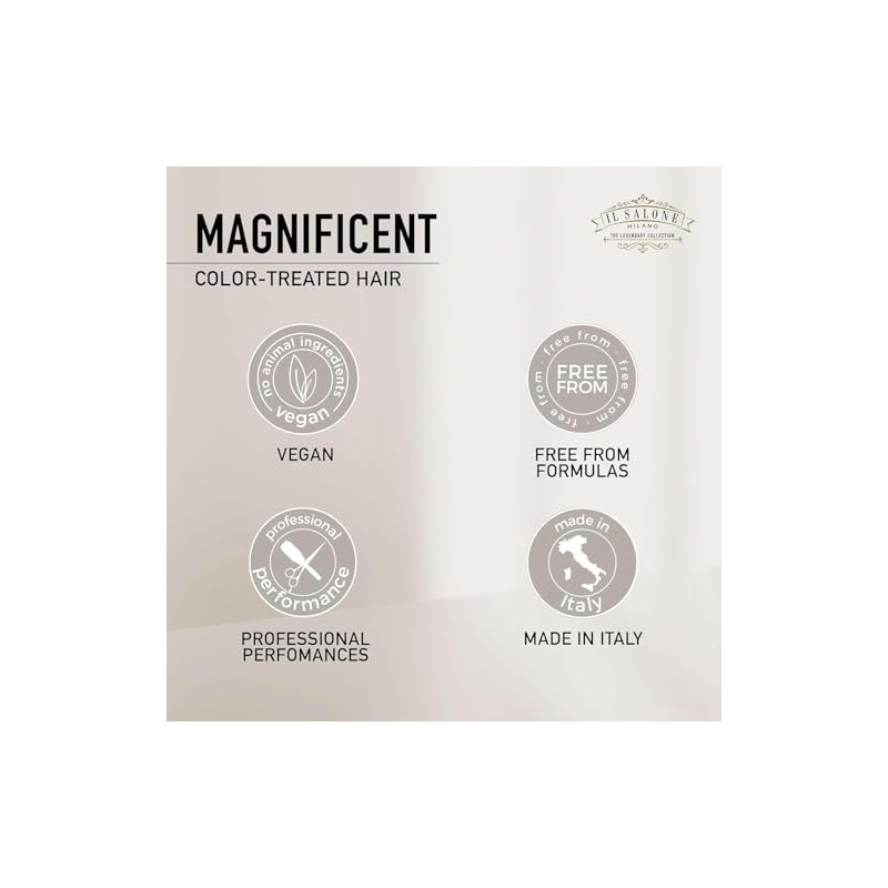 Professional Magnificent Shampoo - Shampoo para cabellos teñidos-tratados 500 ml