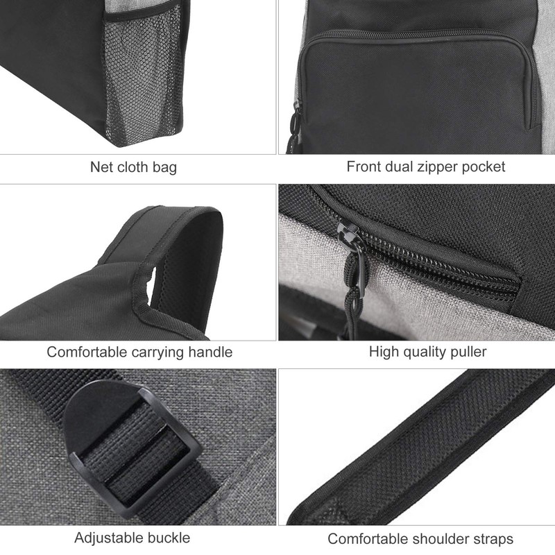 RiToEasysports Yoga Bag Dark and Grey Multi‑Function Oversized Yoga Mat