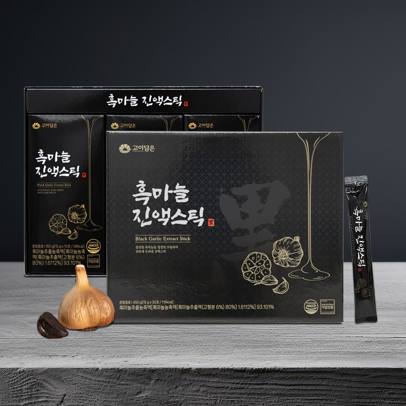 Goydam-eun [1+1] Lively Day Black Garlic Black Garlic Extract Stick