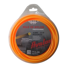 Avalon 4mm x 31m Universal Nylon Round Line for Lawn Trimmers and Lawnmowers - High Durability and Optimal Performance for Free-Cutting Tasks