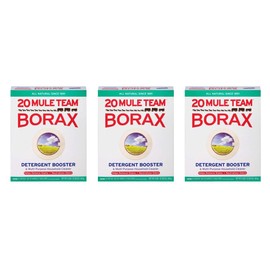 20 Mule Team Borax Natural Laundry Booster, 65 oz (Pack of 3)