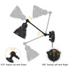 GOODATE Plug in Wall Sconces, Wall Sconce Lighting with Dimmable