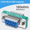innomaker 4pcs CAN Bus DB9 Terminal Male to Female Connector