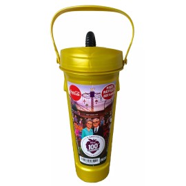 Knott's Berry Farm Souvenir Drinking Cups 2020 W/ Straw & Lid Water Bottle  NEW!