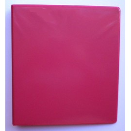 Watermelon 3 Ring 1.5" View Binder 8.5 X 11 - Pack of 6