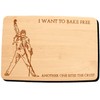 QUEEN FREDDIE MERCURY GIFT IDEA PREMIUM HARDWOOD WOODEN CHOPPING CUTTING