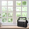 Retekess TR604 AM FM Radio,Portable Radio Plug in Wall,D Battery