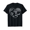 Ell Cute Heart Shape English Language Teacher Students T-Shirt
