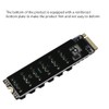Oidnvay M.2MKEY PCI-E Riser Card M.2NVME to SATA3.0PCIE to SATA6Gpbsx6
