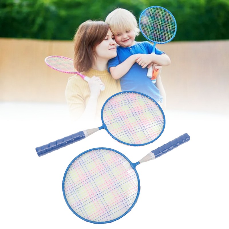 Kids Badminton Racket Set Lightweight Easy Grip Badminton Racquets for