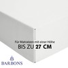 BARBONS Fitted Sheet 200 x 200 cm - Fitted Sheet