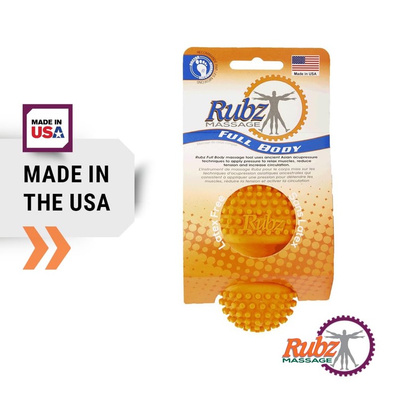 Due North Industrial Foot Rubz Full Body Massage Tool -