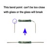 Gebildet 30pcs Reed Switch, Normally Open (N/O) Magnetic Induction Switch,