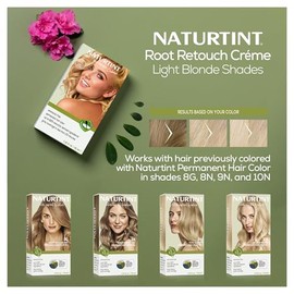 Tinte de pelo permanente sin amoníaco para retocar raíces Naturtint (rubio claro)