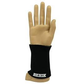Benik Universal Wrist Support Brace, Black, Large, Fits Wrist Circumference 7 3/4”, Compression and Support During Sports, Athletics, or Everyday Activities