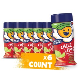 Kernel Season's Chile Limon Popcorn Seasoning 6 Pack Spicy Lime Flavor Gluten...
