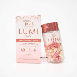 Beauty Vault 2 Bottles Beauty Vault LUMI 24H Glutathione Capsules - EXPIRES APR 2025