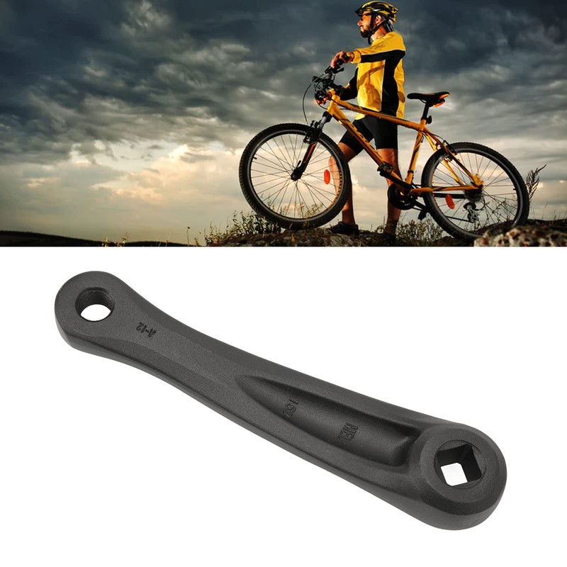 152mm Diamond Hole Aluminum Alloy Bicycle Crank Arm Strong Support