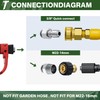 TechSweepPro 5000PSI Pressure Washer Gun and Hose Kit, 50FT Kink
