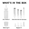 Pet Nursing Kit: 50ml Kitten and Puppy Feeding Bottle with