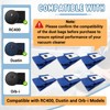 6 Pack 4.6L High-Capacity Reusable Dust Bags Compatible with Bobsweep