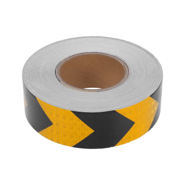 HEROFFIX 1 Pc Safety Warning Reflective Tape Increased Visibility Reflective